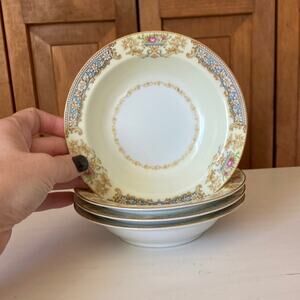 Vintage Noritake RO2 Pattern Dessert Bowls, Set of 4